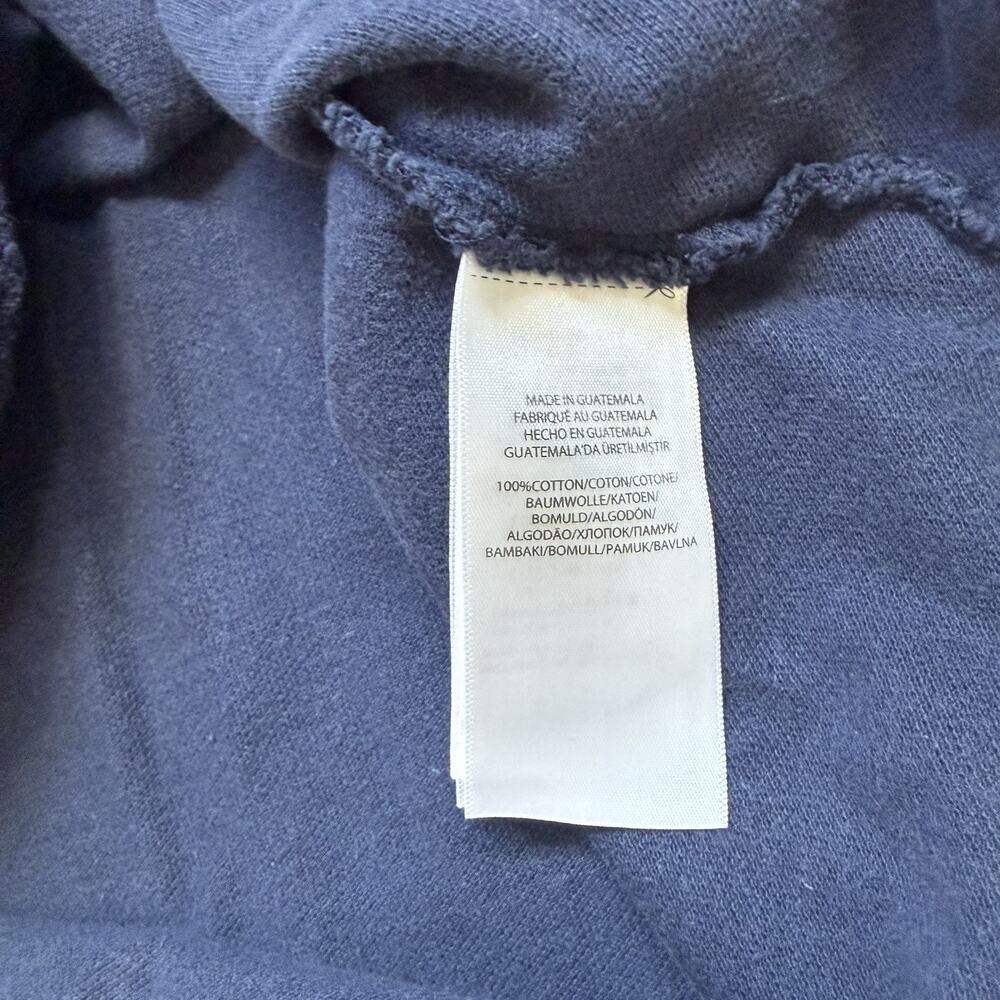 Polo Ralph Lauren Shirt Youth 6 Pony Logo Blue White Short Sleeve Polo Preppy - Picture 5 of 5